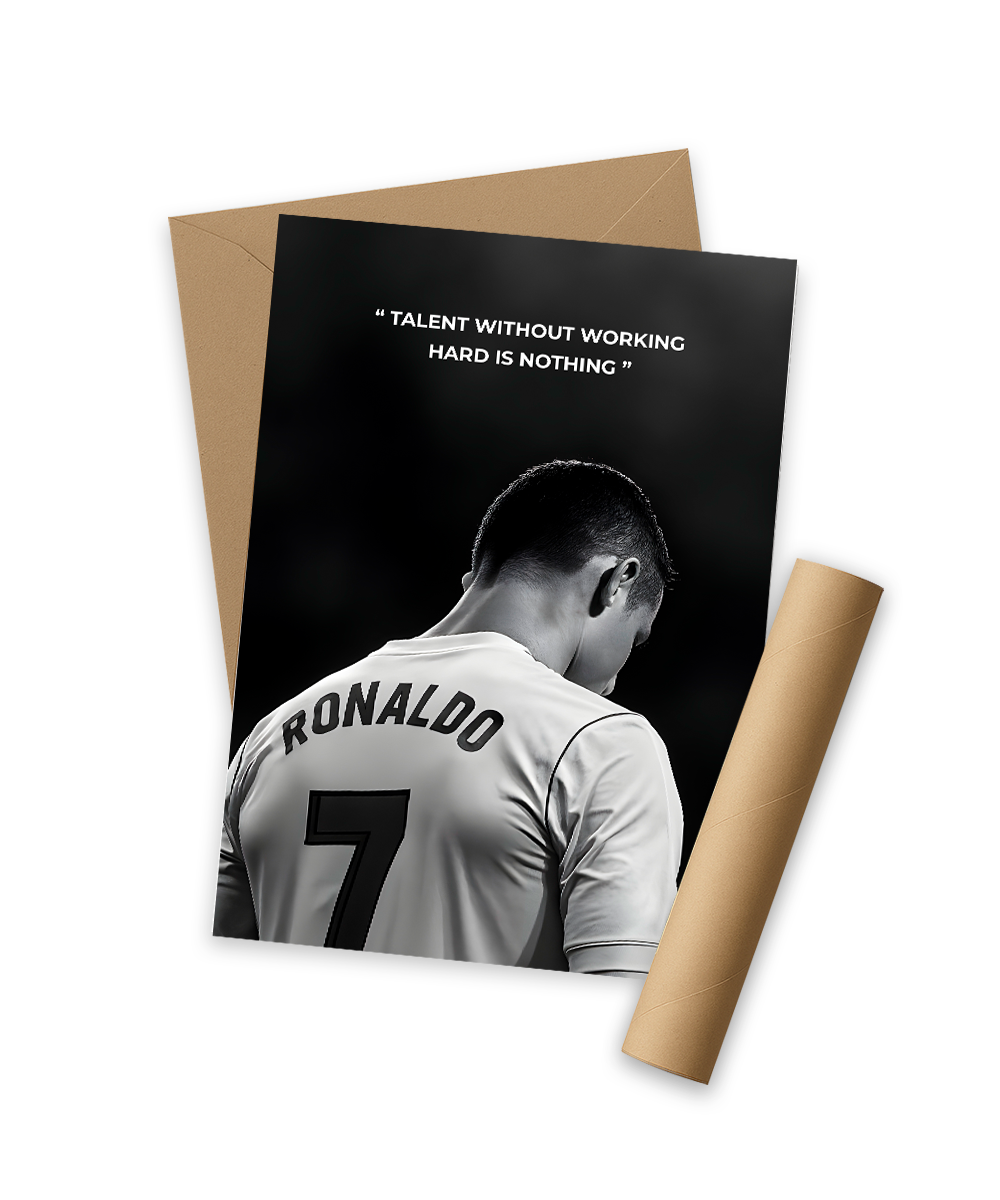 Cristiano Working Hard