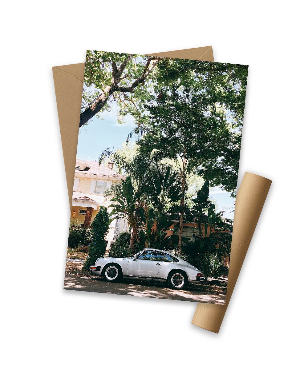 Porsche vintage ride